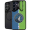 NBA Minnesota Timberwolves Canvas Galaxy S24 FE Kickstand Case